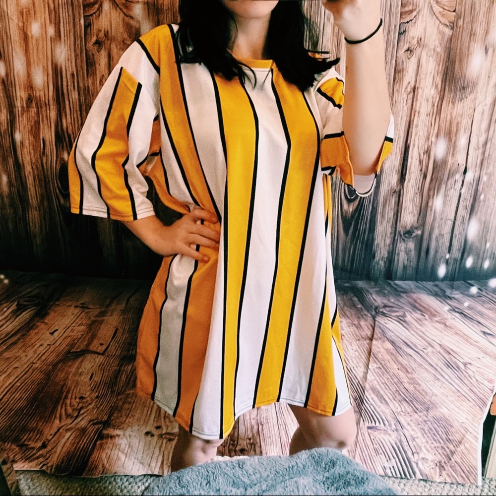 Zaful forever young tee💛
